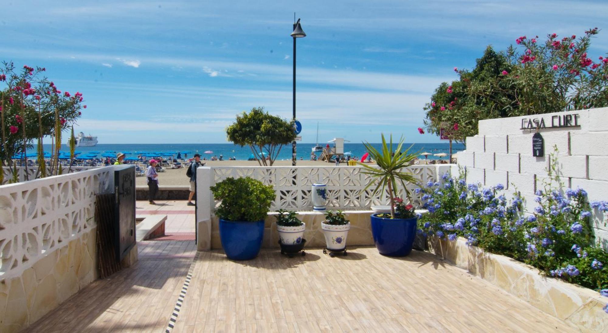 Casa Curt, Vista Mar Y Playa Villa อาโรนา ภายนอก รูปภาพ